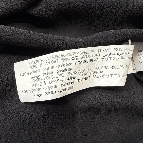 Zara Trf Collection Black Sleeveless Pleated Blouse - Picture 5 of 9